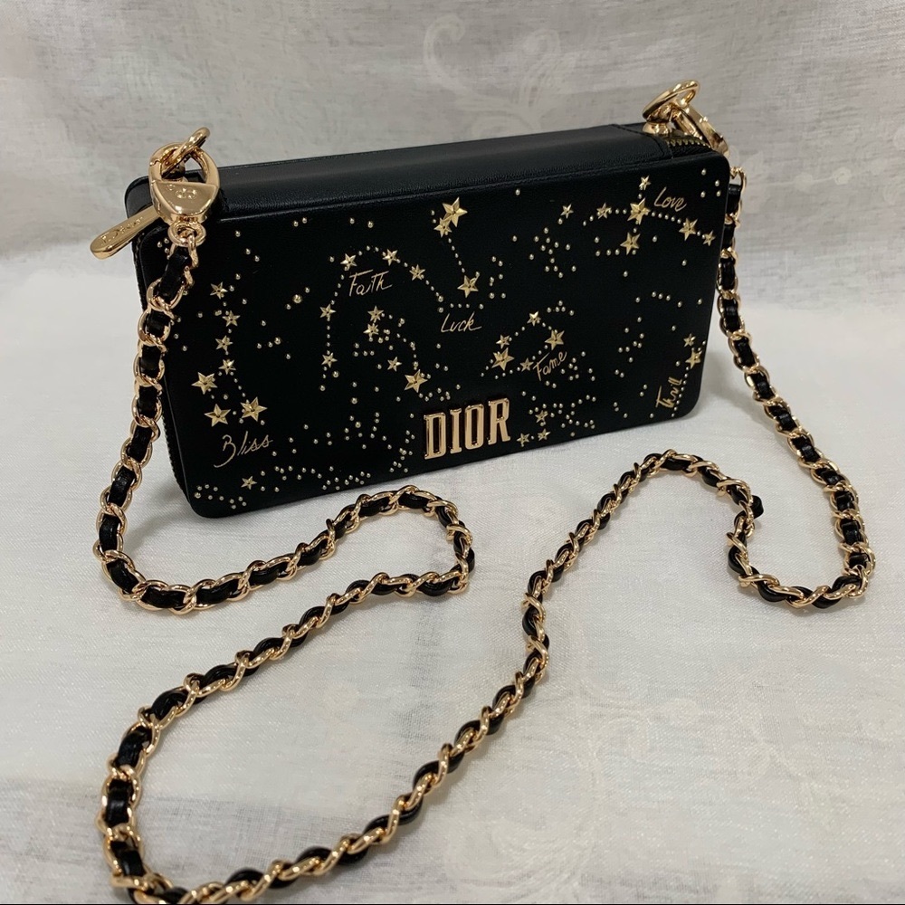 Authentic Dior Make Up Clutch Converted to DIY bag